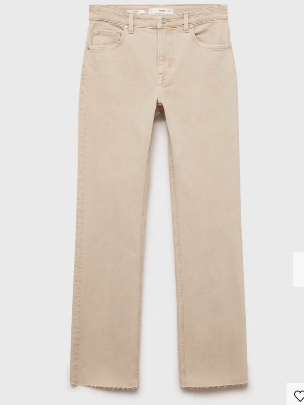 MANGO SIENNA FLARED CROPPED JEANS 6